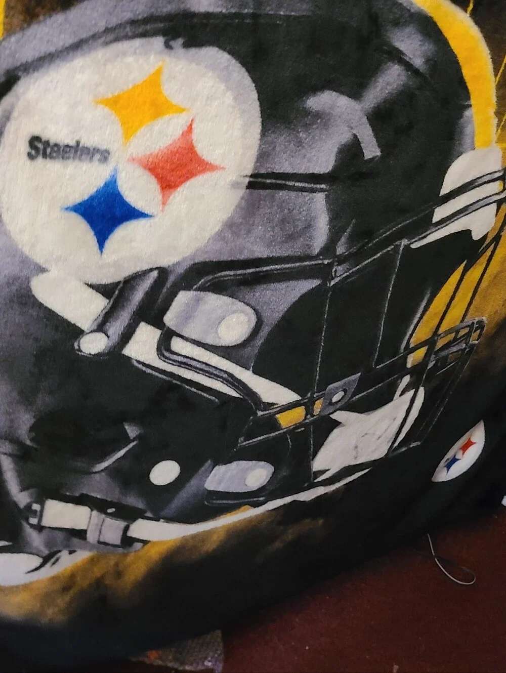 PITTSBURGH STEELERS BIG PLUSH THROW BLANKET 80X60